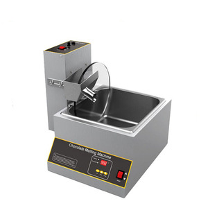 Máquina Comercial de Acero Inoxidable para Derretir Chocolate, Máquina Eléctrica para Templar Chocolate para Panadería - Product Image 1