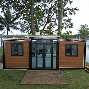 <span class=keywords><strong>2025</strong></span> מכירה חמה מודולרית טרומית 20ft 40ft בית עץ בית פלדה - Product Image 2