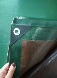 Lona de PE al por mayor, 90-120 g/m², lámina recubierta de LDPE, peso personalizado, lona tejida antimoho, hilo de 600D-900D de alta densidad - Product Image 2