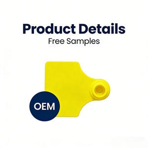 HS-ET 0002 Hoge Sterkte <span class=keywords><strong>RFID</strong></span> Oormerken voor Veeteelt voor Veilig Volgen van Dieren en Herdmanagement - Product Image 5