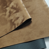 Cuir synthétique PU souple de 0,9 mm, texture velours mat, imperméable, pour sièges de voiture et meubles, avec style et durabilité