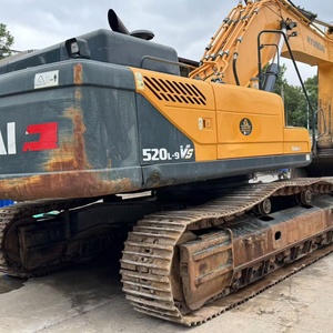 Imported Machine Original <b>Paint</b> Low Working Hours Used Excavator Hyundai 520L 9VS Hydraulic Excavator Used Excavator - Product Image 3