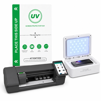 Nouveau design Film hydrogel de protection d'écran pour téléphone portable, feuille de lamination PET, pour machine de découpe de film intelligente, avec durcissement UV