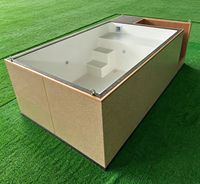 Grande piscine préfabriquée en conteneur, piscine acrylique transparente sans fin, idéale pour la famille et les amis, parfaite pour la cour arrière ou comme resort.