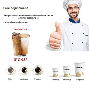 Factory-Delivered Fully <b>Automatic</b> Commercial Five-Head Milk Tea Instant <b>Coffee</b> Dispenser Scan Code <b>Machine</b> Vending SDK-enabled V - Product Image 3