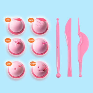 Foska Non collant et léger 100% Matériau sûr et de haute qualité Argile à <span class=keywords><strong>modeler</strong></span> ultra légère séchée à l'air avec outils et sacs gratuits - Product Image 4