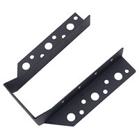 Connecteur double face en bois Support de plaque dentée Support de solive Cintre en métal Triangle Angle Connecteur en bois Quincaillerie