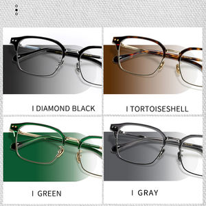 Montures de lunettes légères Saint Van Gogh à prix d'usine, demi-montures élégantes pour les occasions professionnelles - Product Image 6