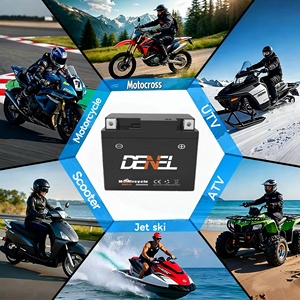 Batería de Motocicleta de Plomo-Ácido SMF de Fábrica, 12v 4ah, Batería de Arranque para Motocicleta 6MF4L para Scooter de 100cc-150cc - Product Image 4
