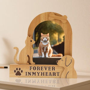 Set de Decoración con Temática de Gatos, Lindo Marco para Fotos de Mascotas y Exhibidor de Recuerdos para Cuarto de Bebé, Estudio o Entrada - Product Image 3