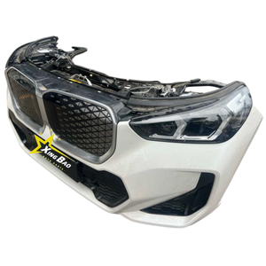 Parachoques delantero original usado para X1 iX1 U11 U12 2023 con radiador, marco del tanque y ventilador electrónico - Product Image 4