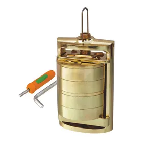 Dental Two Flask Press Machine Dental Lab Equipment Denture Flasks Clamp Compress Tool - Product Image 1