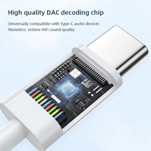 Casque audio de haute qualité, entièrement compatible, nouveau type C, écouteurs mains libres pour iPhone 15, écouteurs filaires USB C - Product Image 2
