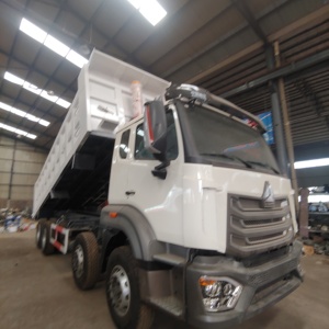 <b>Top</b>-Trending Gray Diesel 6X4 Weichai Euro 3 FAST Left Steering Mini Mining Dump Truck Sand/Gravel Transport 31-40T <b>Load</b> - Product Image 2