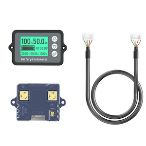 TK15  Coulombmètre 80V 50A 100A 350A Testeur de capacité et de tension de batterie Voltmètre numérique pour voiture et moto - Product Image 3