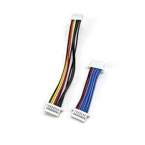 맞춤형 1.0mm 피치 2/3/4/7 방향 연장 구리 도체 와이어 하네스 10핀 전자 커넥터 오토바이 자동차용 - Product Image 4