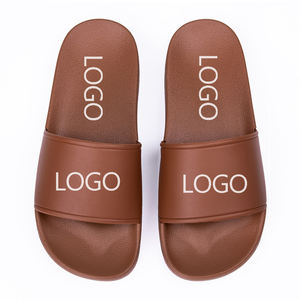 Sıcak satış özel flip flop özel baskılı terlik slaytlar ayakkabı erkekler için özel logo slayt tasarımcı terlik - Product Image 6