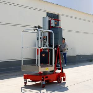 Mât télescopique pour <span class=keywords><strong>antenne</strong></span>, plateforme élévatrice en alliage d'aluminium, poteau vertical haute luminosité, mât électrique télescopique - Product Image 1