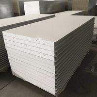 Panneau sandwich ignifuge et écologique en EPS de 50 mm/75 mm/100 mm/120 mm/150 mm, panneau isolant pour murs/toitures, panneau mural extérieur