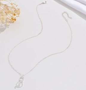 Vente chaude à la mode <span class=keywords><strong>personnalisé</strong></span> nommé <span class=keywords><strong>chat</strong></span> en acier inoxydable pendentif <span class=keywords><strong>collier</strong></span> <span class=keywords><strong>personnalisé</strong></span> forme animale croix accessoire de mode <span class=keywords><strong>personnalisé</strong></span> - Product Image 5