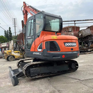 Doosan รถขุด DX55มินิมือสองเครื่องยนต์เดิมจาก yanmar ราคาถูกมอเตอร์ก่อสร้างโดยมี Liyuan - Product Image 1