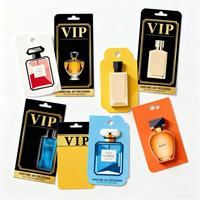 Mini-parfum de luxe pour femme Paper Designer, flacon portable original, cartes de visite, désodorisant de voiture, aromathérapie
