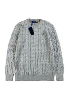 Maglione Pullover con Logo Ricamato 2025, Logo RA, Collo Tondo, Maglione Jacquard Ralph Lauren per Uomo - Product Image 3