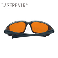 Lunettes de sécurité laser à monture intégrale en polycarbonate OD6+ TR90, protection oculaire Q-Switched 180-534nm & 800-1095nm, certifiées CE