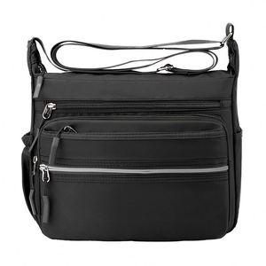 Sacs à bandoulière vintage personnalisés en tissu Oxford pour hommes – Sacoche messager verticale à rabat pour homme - Product Image 1