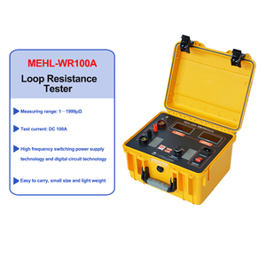 Testeur de résistance de boucle haute tension MEHL-WR100A 100A, testeur de résistance de contact pour interrupteur haute tension - Product Image 2
