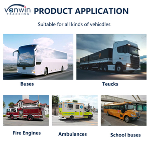 1080P AHD 4-kênh xe máy ảnh với 10.1 inch màn hình Xe DVR cho hỗ trợ đảo ngược Hạm Đội Hệ thống theo dõi - Product Image 6