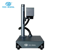 Grabador/Cortador Láser de Fibra de Escritorio 20W de Alta Precisión CNC Programable para Metal/Plástico/Piedra, Uso en Pequeños Negocios, Fácil de Usar