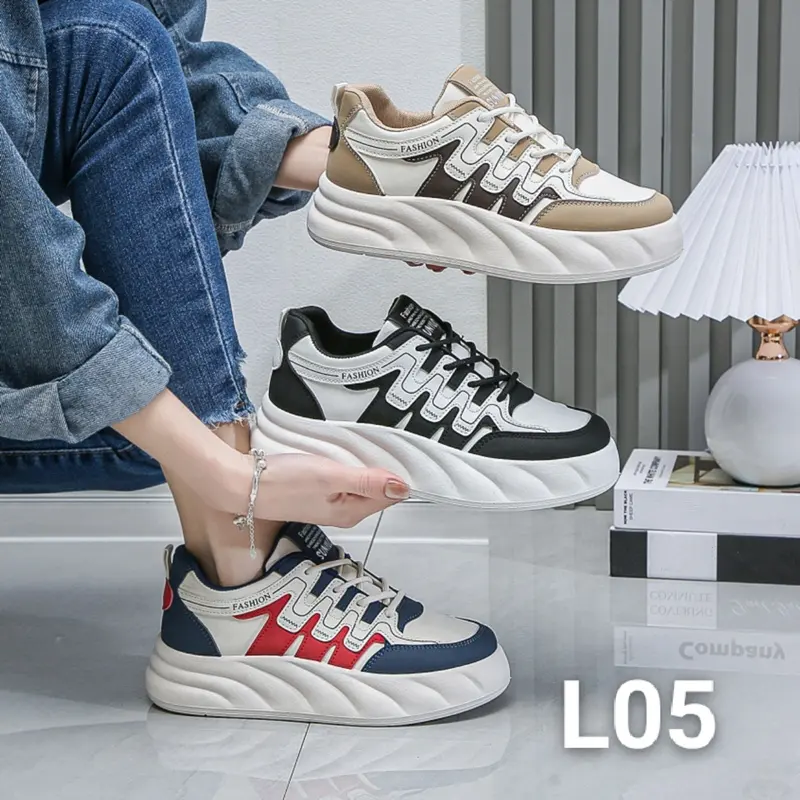 Grosir Pabrik sepatu pelari asli Sneakers Retro tren Fashion sepatu Terkenal