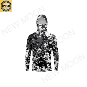 Nuevas Camisetas de Pesca de Color Sólido Personalizadas de Última Moda, Ropa de Pesca para Hombre, Ropa de Alta Calidad, Camisetas de Pesca con Capucha - Product Image 5
