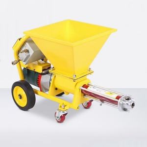 آلة رش الملاط الأسمنتي الصغيرة الأوتوماتيكية، آلة رش الجبس والمعجون للجدران الداخلية والخارجية - Product Image 2