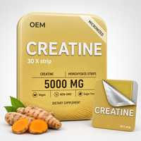 Bandes Orales Dissolvantes OEM avec L-Théanine, Créatine et BCAA pour le Sport, le Sommeil et le Soutien Énergétique des Adultes