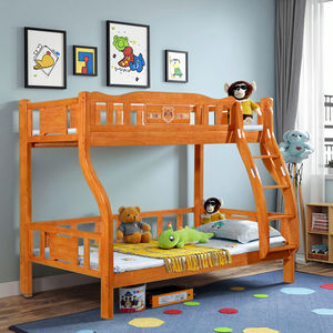 <span class=keywords><strong>Lit</strong></span> <span class=keywords><strong>superposé</strong></span> pour enfants en bois massif moderne, thème princesse, design de voiture, avec toboggan, pour hôtel et hôpital - Product Image 1