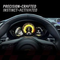 Tableau de bord numérique LCD IPS/OLED pour voiture Navirider, Porsche Boxster 982 718 2011-2023, groupe d'instruments USB, compteur de vitesse