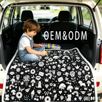 Couverture à colorier DIY avec marqueurs lavables pour l'hiver, vente en gros, Manta Para Colorear Lavable pour adultes, en polaire Sherpa
