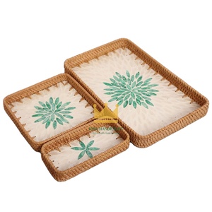 Panier à fruits et plateau à bonbons pour pique-nique en Offre Spéciale plateau de service en nacre pour la cuisine à domicile du Vietnam - Product Image 1