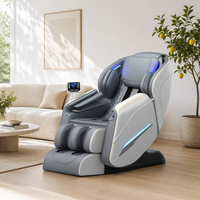 Intelligenter Tragbarer Luxus 4D Zero-Gravity Heiz-Massagesessel mit Nacken-, Rücken-, Taille- und Beinmassage zur Ermüdungslinderung Smart Ganzkörpermassage