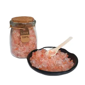 Oem Rose Sea Soak Lavender Relaxing Himalayan Pink Epsom Salt Natural Private Label Organic Flower Rose Bath Salt