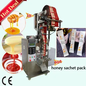 1 year Warranty Automatic Honey Stick Packaging Machine Salad Peanut Jam Butter Fish Sauce Honey Syrup Filling packing machine