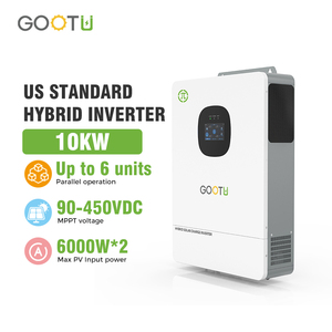 Onduleur hybride hors réseau <span class=keywords><strong>GOOTU</strong></span> standard US 10 kW à phase divisée, générateur 10000 W 120 V 240 V CA, onduleur solaire double MPPT - Product Image 2