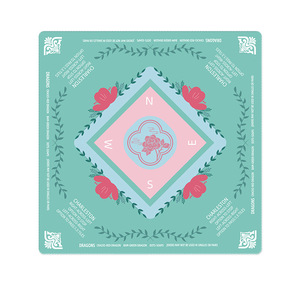 Tapete de Mahjong Plegable Grueso Antideslizante con Bolsa, Reducción de Ruido, Fácil de Limpiar, Duradero <span class=keywords><strong>y</strong></span> <span class=keywords><strong>sin</strong></span> <span class=keywords><strong>Olor</strong></span> - Product Image 1