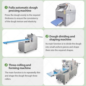 Máquina para hacer panadería Baguette moldeadora eléctrica/línea de producción de Baguette máquina para hacer pan francés para tienda - Product Image 5