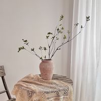 Chinesischer Stil Künstliche Herbstfarben Seiden-Ahornblätter Tote Zweige Zufällige Form Kunstblumen Heim- und Hoteldekoration