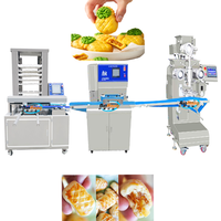 Machine de formage automatique de biscuits ananas bicolores BinKang de qualité alimentaire, machine à tartelettes en forme d'ananas