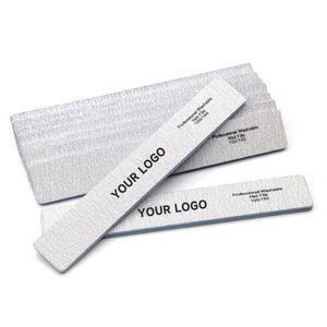ตะไบเล็บอะคริลิคทรงสี่เหลี่ยมจัมโบ้ 100/180 ลายม้าลาย ตะไบเล็บพรีเมียม - Product Image 2
