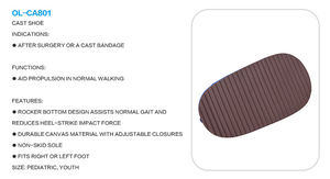 OL-CA801 בד רפואי יצוקה אורתופדית יצוק נעליים - Product Image 5